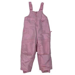 Circo Girls Pink Winter Snow Pants Bibs Size 12M